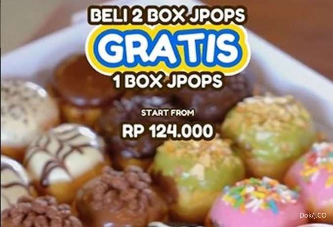 Promo J.CO & Wondr by BNI, JPop Beli 2 Gratis 1 Sampai 1 Februari 2026