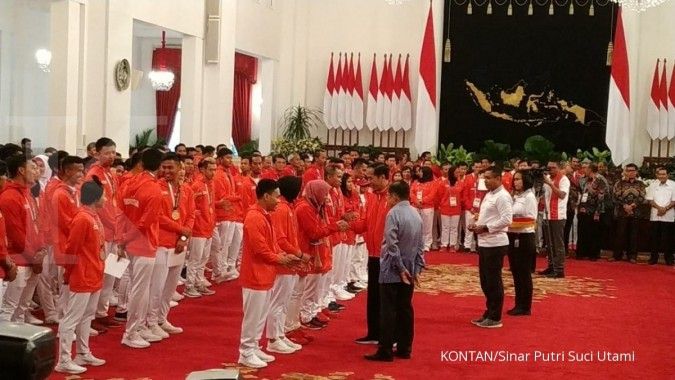 Jokowi: Bonus atlet Asian Games peraih medali cair hari ini