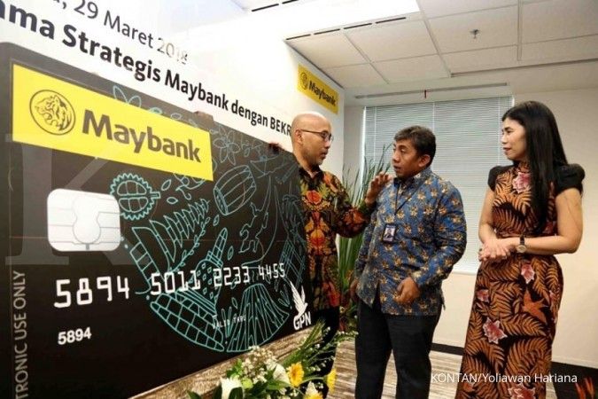 Pendapatan bunga bersih turun, laba Maybank Indonesia melorot 10,2% semester I-2018