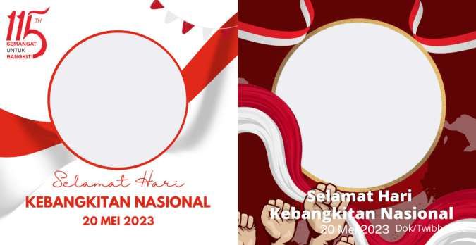 55 Twibbon Hari Kebangkitan Nasional 2023, Semangat untuk Bangkit 
