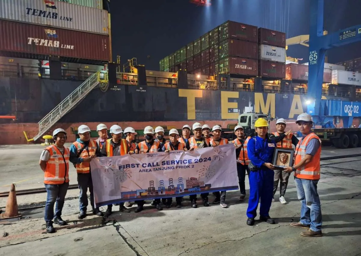 IPC TPK Sambut 10 Kapal Terakhir di Penghujung Tahun 2023