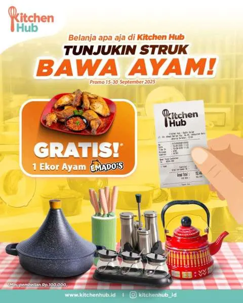 Promo Emados dan Kitchen Hub