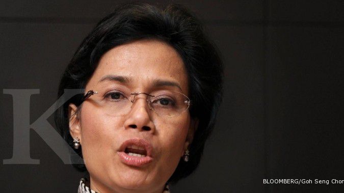 Sri Mulyani tersenyum saat penuhi panggilan Jaksa