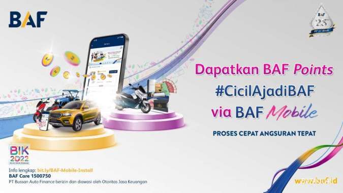 BAF Mobile Hadirkan BAF Points, Bisa Digunakan untuk Potong Cicilan