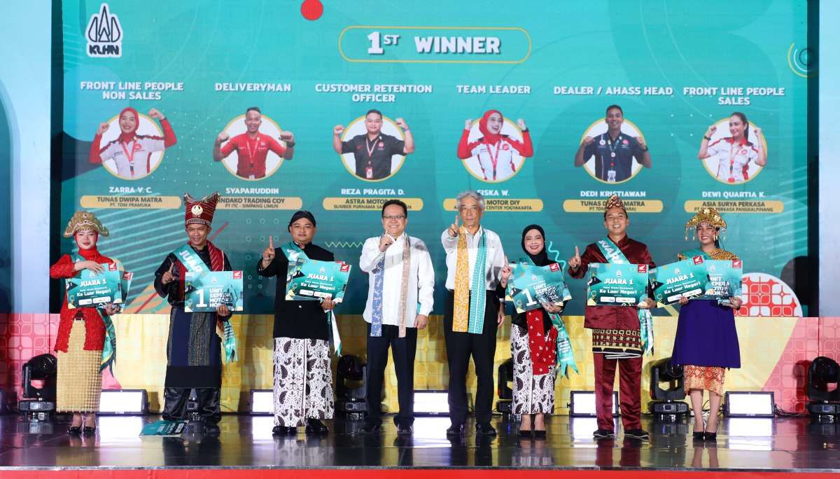 AHM Umumkan Pemenang Kontes Layanan Honda Nasional