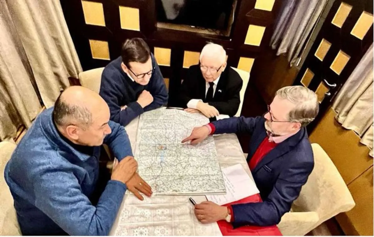 3 Perdana Menteri Eropa Timur Menyusup ke Kiev Ukraina, Misi Berani Mati!