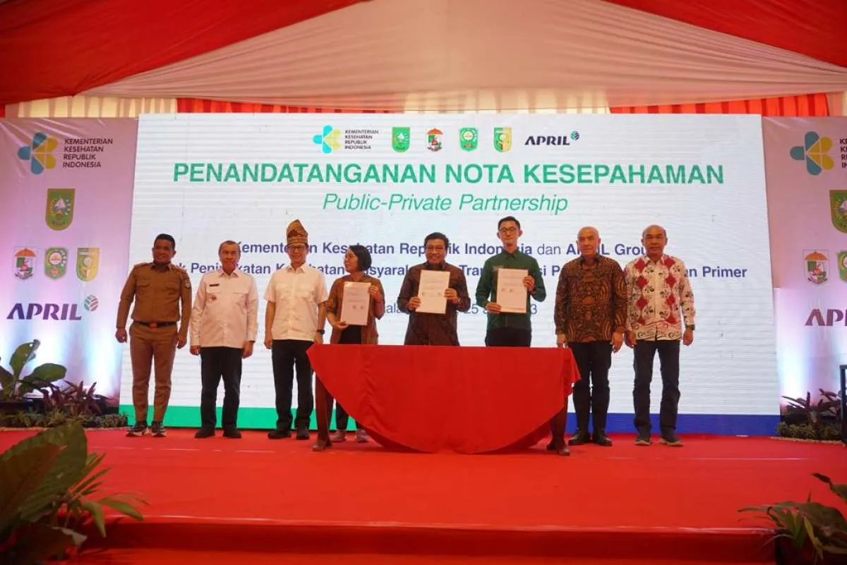 Kemitraan PPP Kemenkes dan APRIL Group Dorong Deteksi Dini Pelayanan Kesehatan