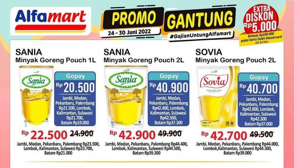 Promo JSM Alfamart 24-30 Juni 2022, Belanja Murah di Promo Alfamart Gantung Terbaru
