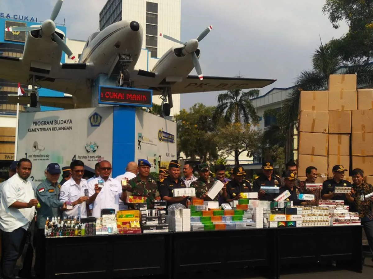 Bea Cukai selamatkan kerugian negara Rp 5,8 miliar dari rokok dan HPTL ilegal