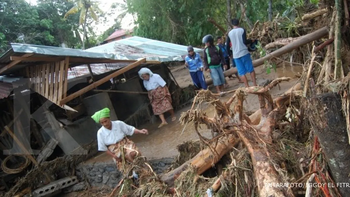 Meluap, sungai Kampar menelan satu warga