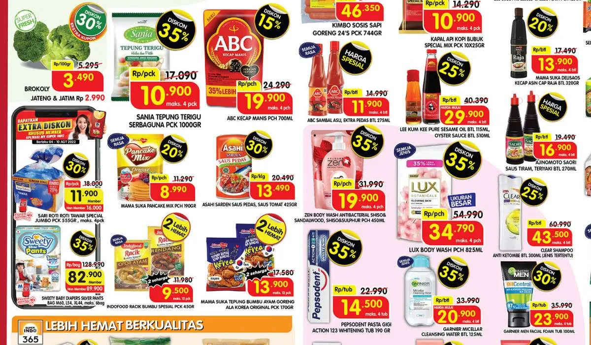 Promo JSM Superindo di 6 Agustus 2022, Dapatkan Harga yang Lebih Murah