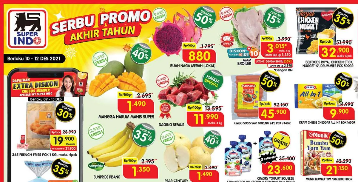 Promo JSM Superindo 10-12 Desember 2021, diskon besar sepanjang akhir pekan