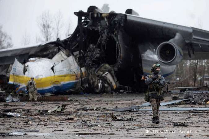 Pesawat Kargo Militer Rusia Jatuh dan Menewaskan 4 Orang