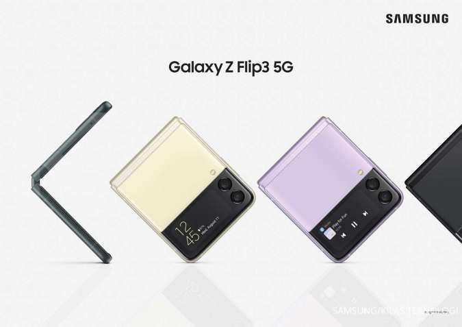 Samsung Galaxy Z Flip3, Smartphone Lipat yang Makin Canggih