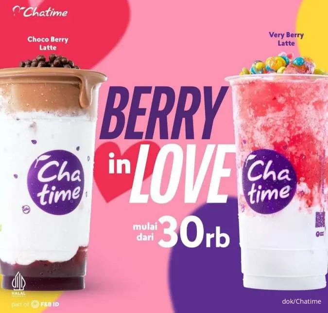 Chatime spesial Valentine: Berry in Love