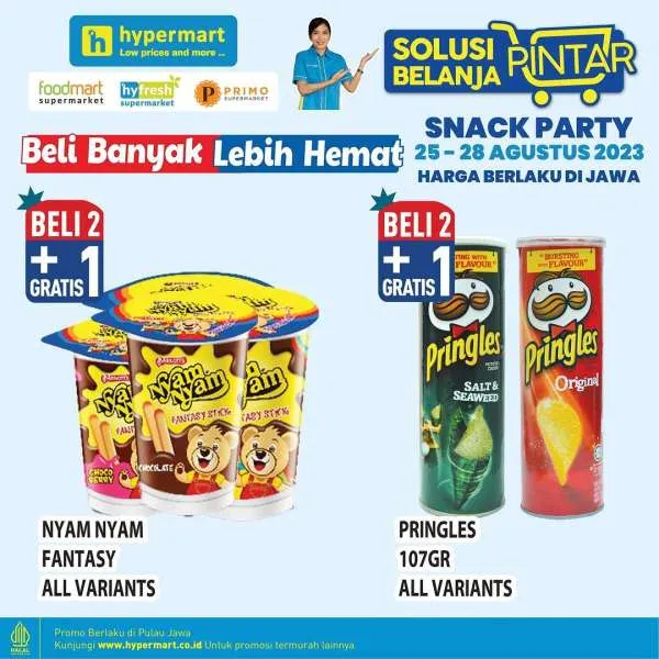 Promo Hypermart Beli Banyak Lebih Hemat Periode 25-28 Agustus 2023