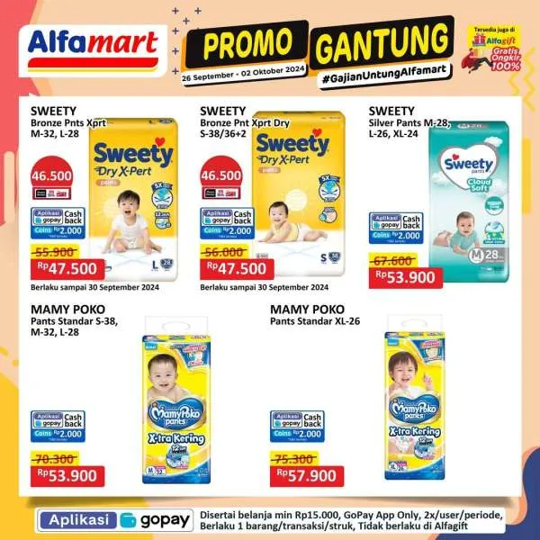 Promo Alfamart Gantung Periode 26 September-2 Oktober 2024