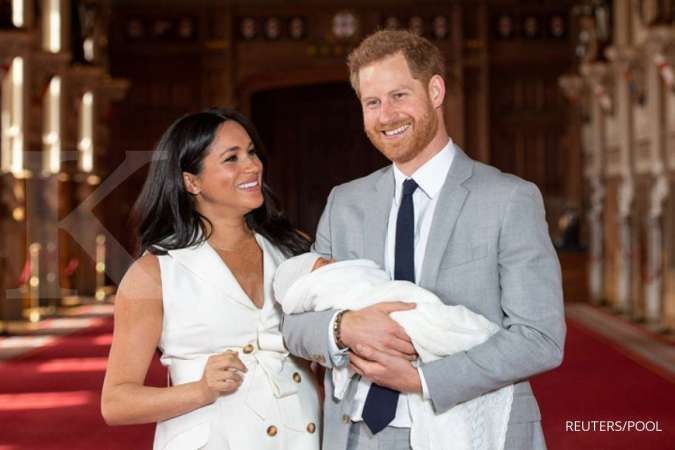 Meghan Markle, istri Pangeran Harry muncul ke publik setelah cuti hamil
