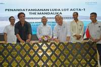 Penandatanganan LUDA LOT ACTA-1, The Mandalika
