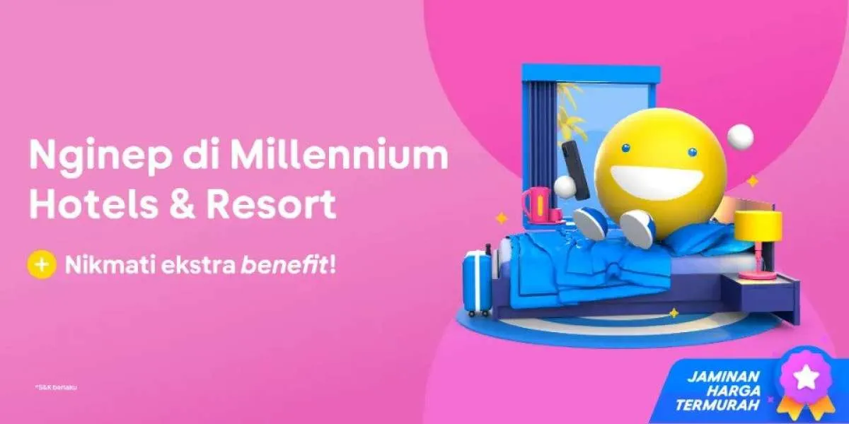 Promo Millennium Hotels & Resort di Tiket.com, Dapatkan Diskon Spa hingga F&B