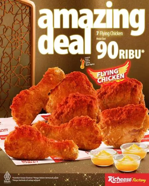 Promo Richeese Factory Flying Chicken