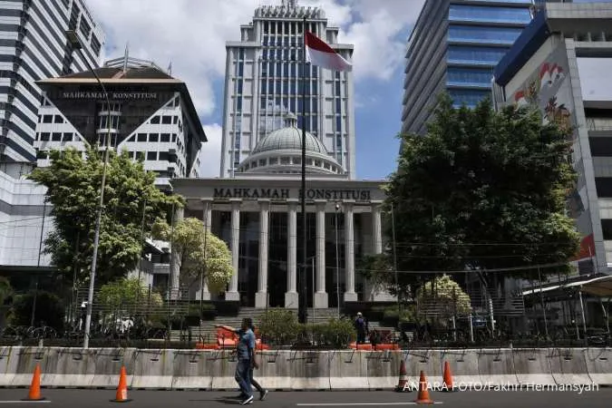 Pengamanan di sekitar Gedung MK