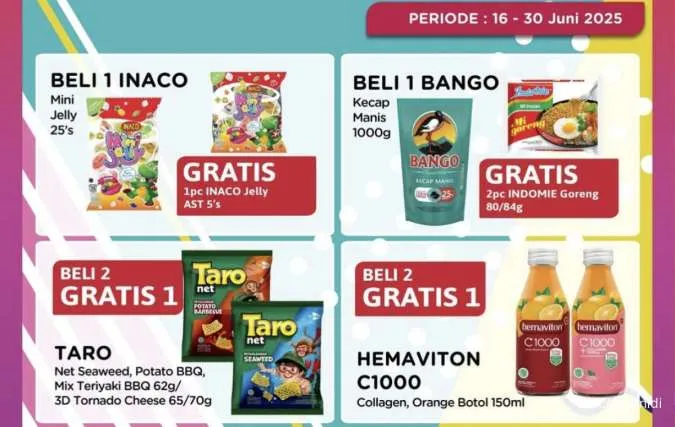 Promo Alfamidi Ngartis sampai 30 Juni 2025, Hot Wheels-Kispray Beli 2 Gratis 1