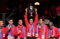 Banjir bonus siap menanti tim Piala Thomas Indonesia