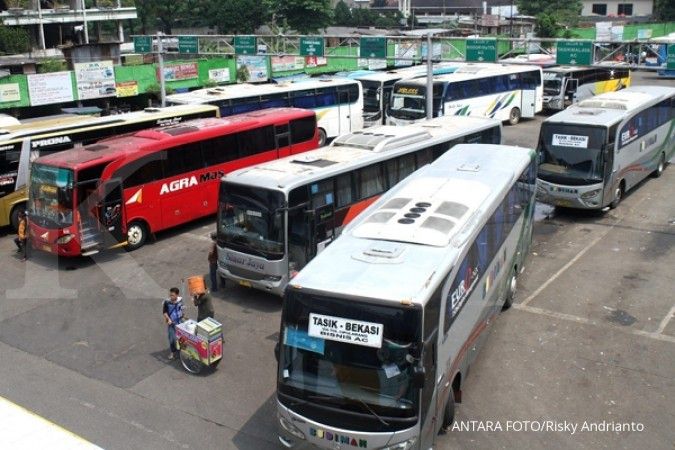 Mudik gratis berdampak pada terminal bus Bekasi