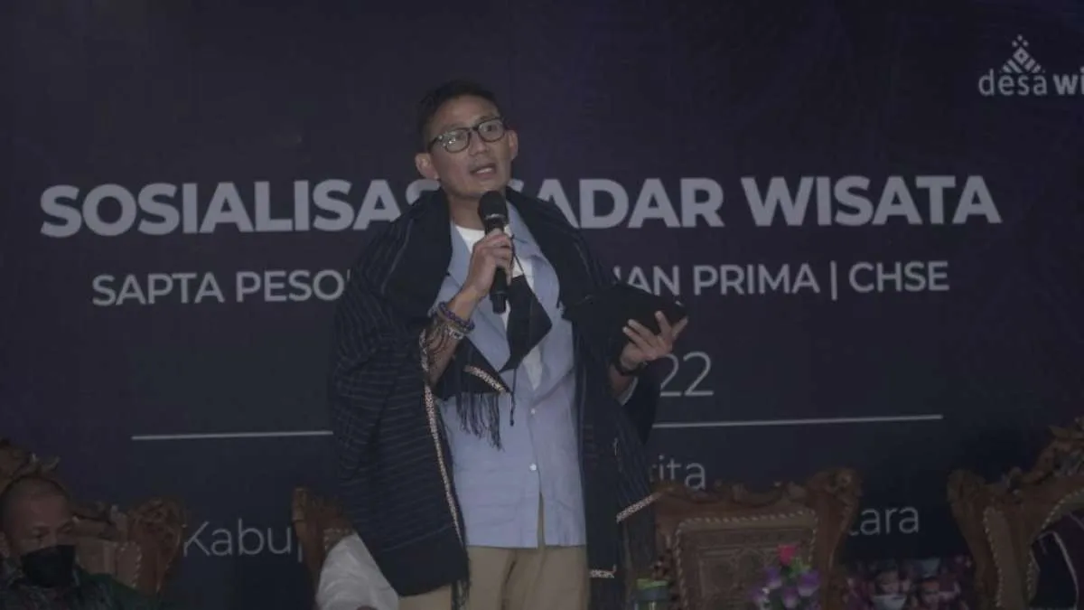 Menparekraf Sandi Optimistis Ciptakan 1,1 Juta Lapangan Kerja Baru di Sektor Parekraf