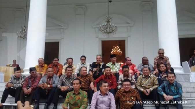 Jokowi kumpulkan seluruh Gubernur di Istana Bogor