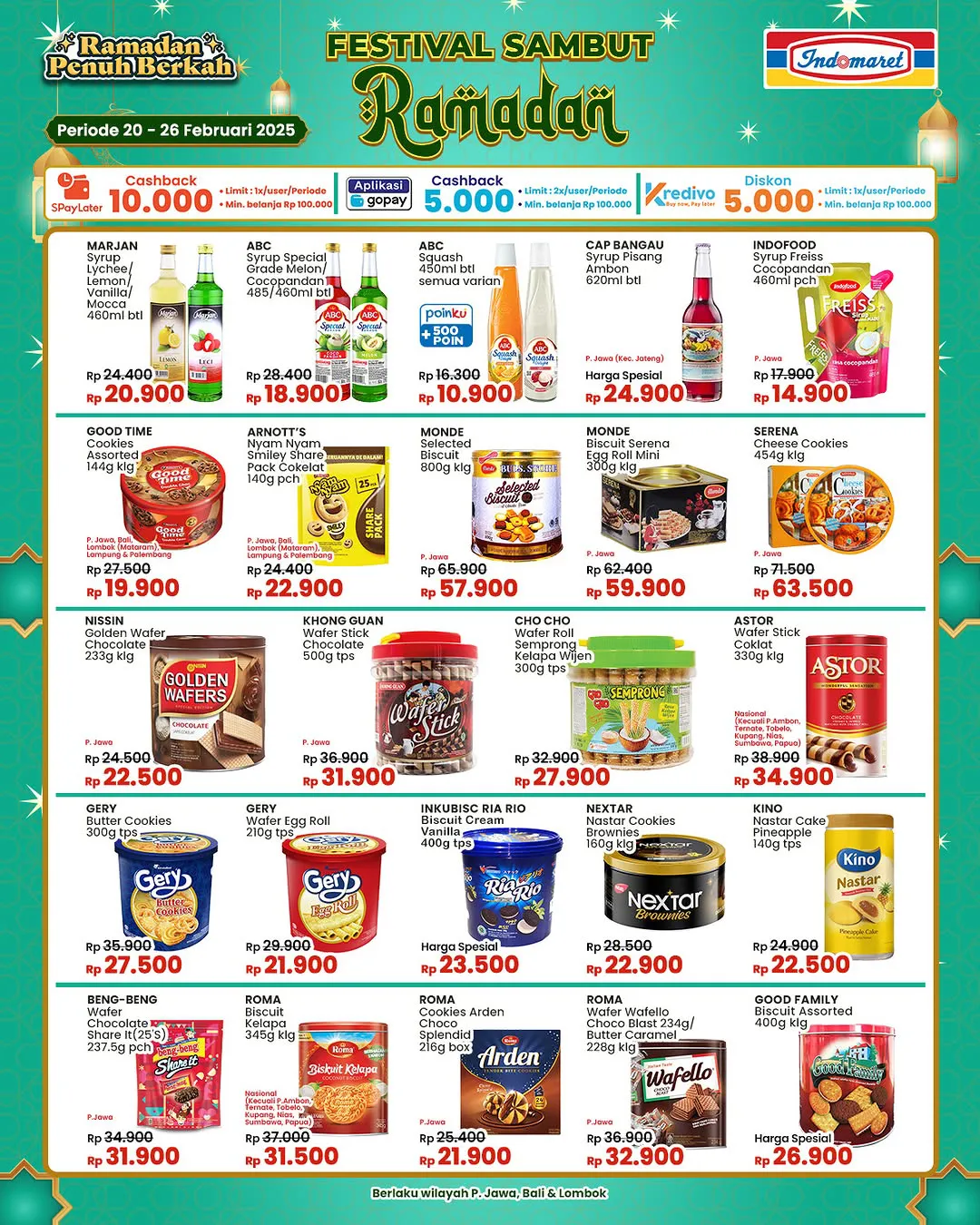 Promo Indomaret Sambut Ramadan Periode 20-26 Februari 2025