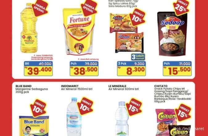 Promo JSM Indomaret Periode 30 Mei-1 Juni 2025, Kecap Sedaap-Pepsodent Diskon s/d 30%