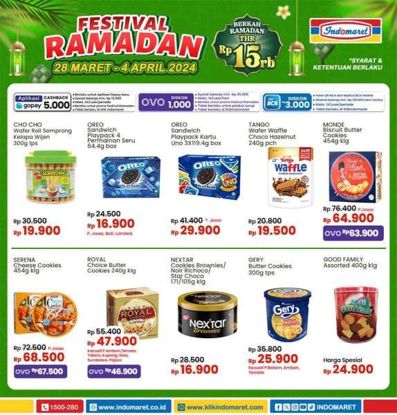 Promo Indomaret Festival Ramadan Sampai 4 April 2024