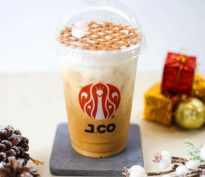 Promo J.CO 6-12 Desember 2021, BOGO Treat 2 Iced Caramel Jcoccino Rp 39.000