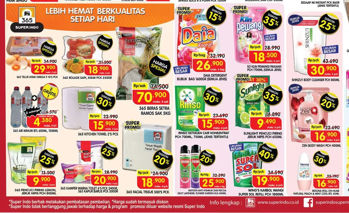 Katalog Promo Superindo Weekday Berakhir Hari Ini 30 Mei 2024, Jangan Melewatkan!