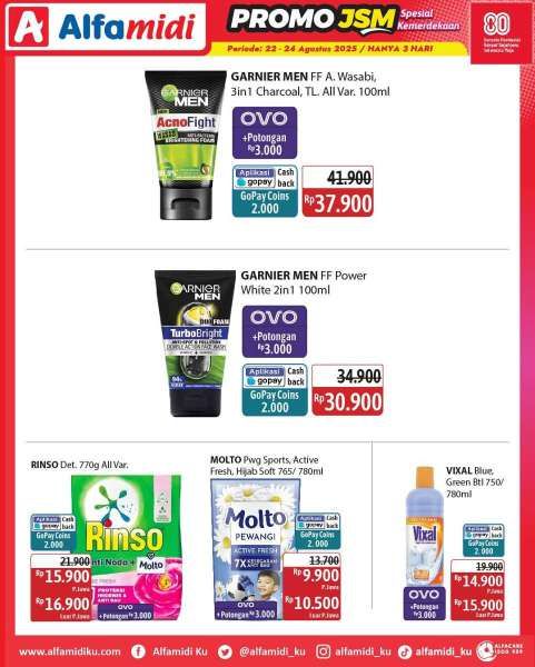 Promo JSM Alfamidi 22-24 Agustus 2025