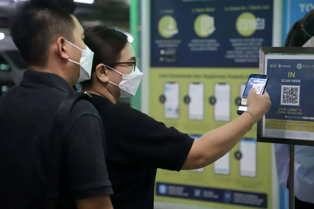 Prokes semakin ketat, jalan ke mal sudah mulai tenang