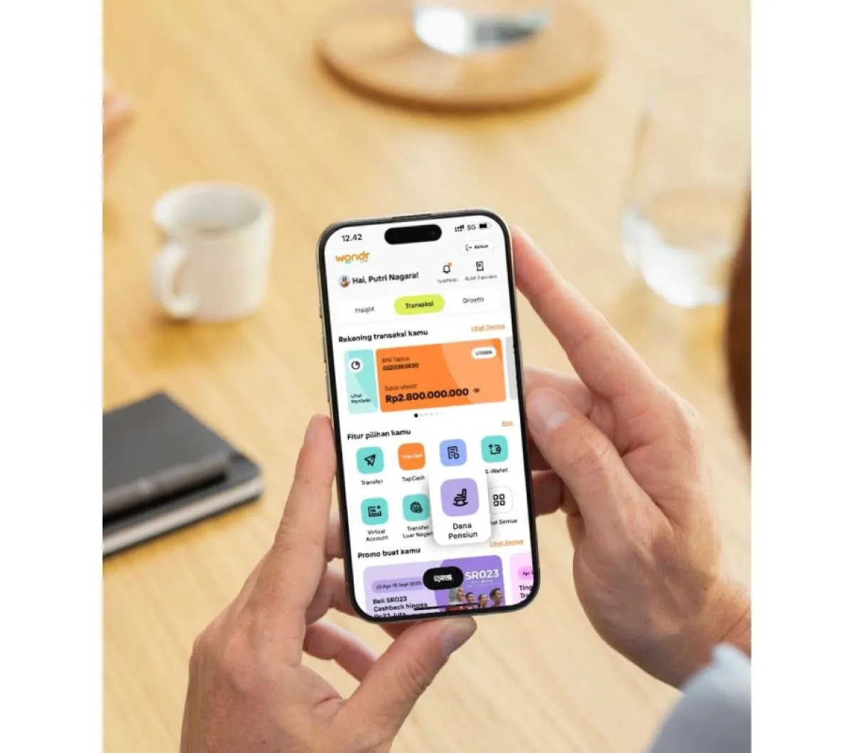 BNI Hadirkan Fitur Simponi di wondr by BNI Permudah Pengelolaan Dana Pensiun