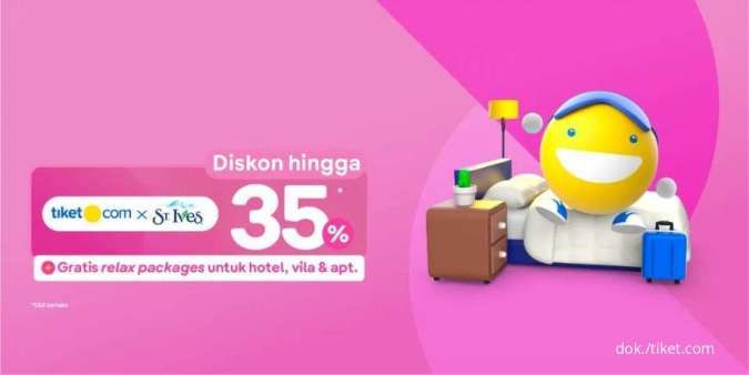 Promo Hotel x ST Ives s.d 25 Agustus, Nikmati Diskon Hotel, Vila & Apartemen 35%