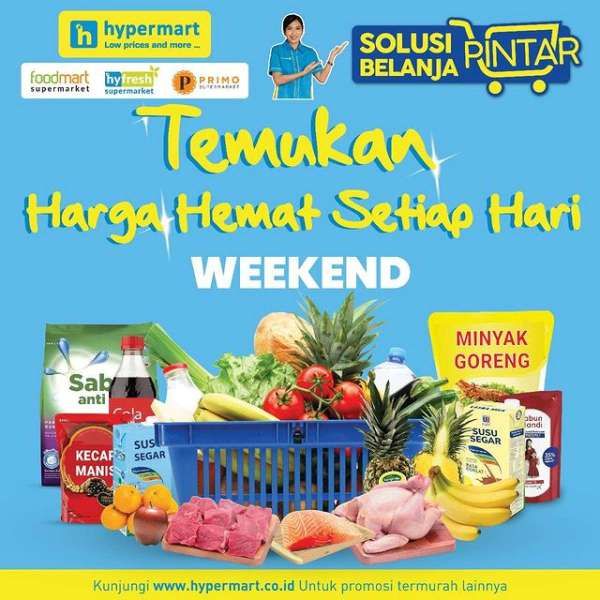 Katalog Promo Hypermart Hyper Diskon Weekend Periode 16-19 Juni 2023