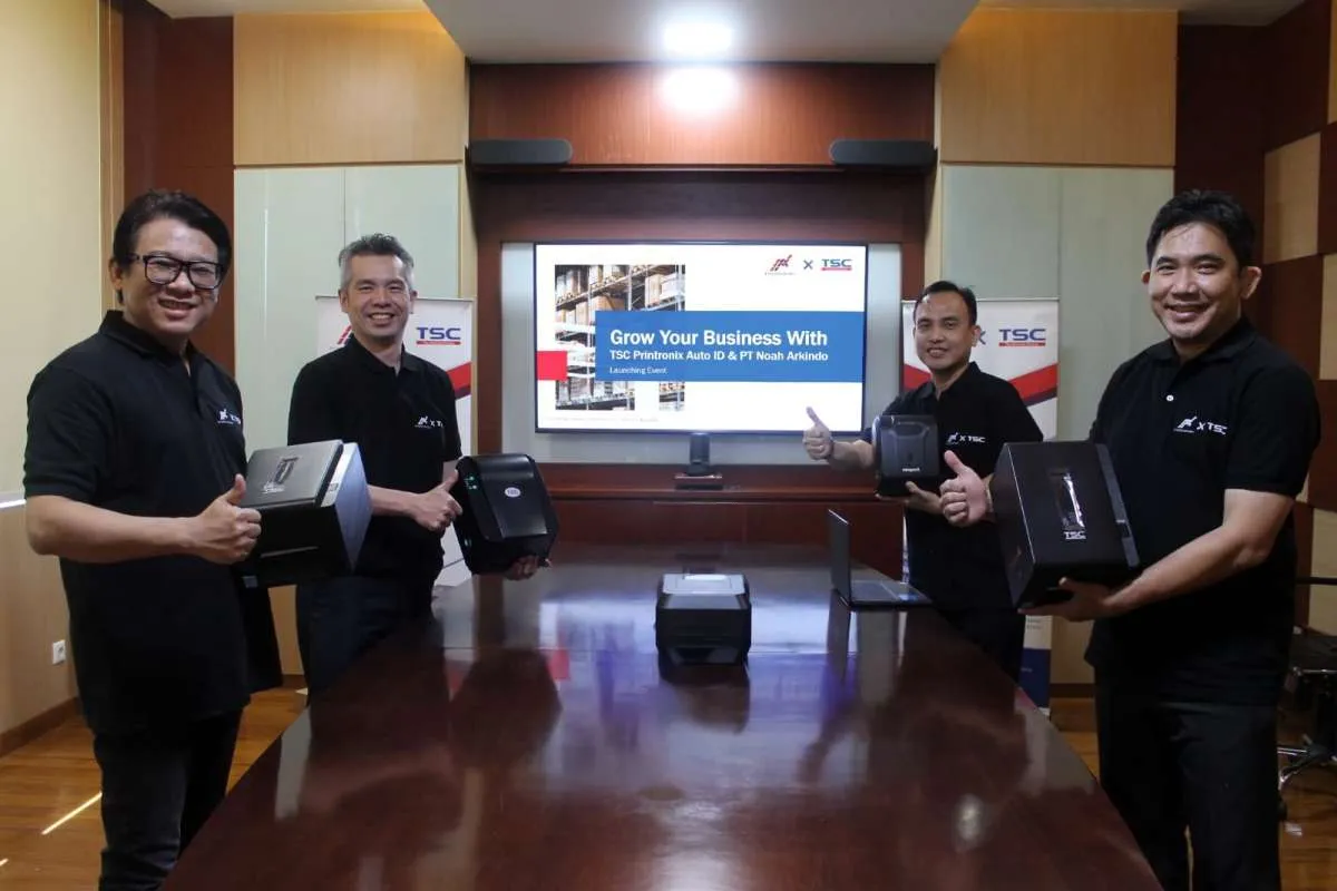 Punya Potensi Pasar Besar, Noah Arkindo dan TSC Printronix Hadirkan Teknologi Barcode