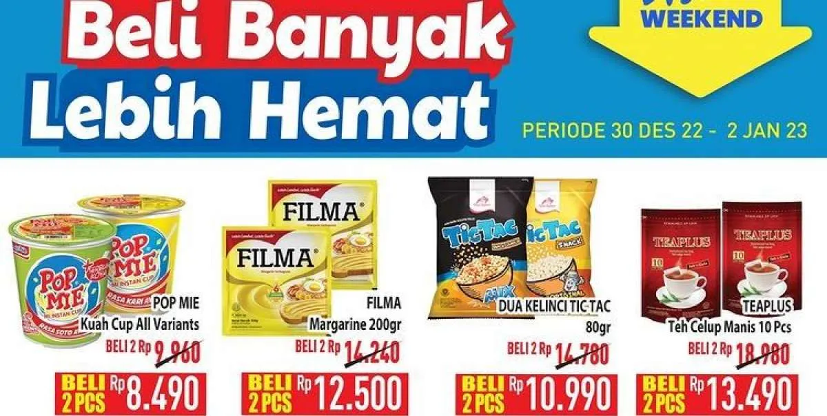 Harga promo JSM Hypermart Hari Ini 31 Desember 2022, Promo Beli Banyak Lebih Hemat