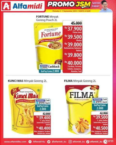 Promo JSM Alfamidi Hanya 4 Hari Periode 4-7 September 2025