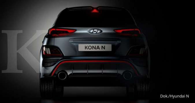 Intip teaser terbaru mobil Hyundai Kona N, varian bertenaga seri Kona