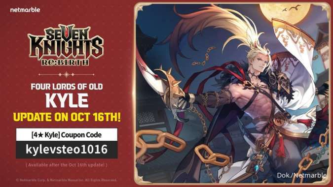Kode redee Seven Knights Rebirth dapat Kyle
