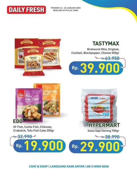 Promo JSM Hypermart Weekend Periode 24-27 Januari 2025