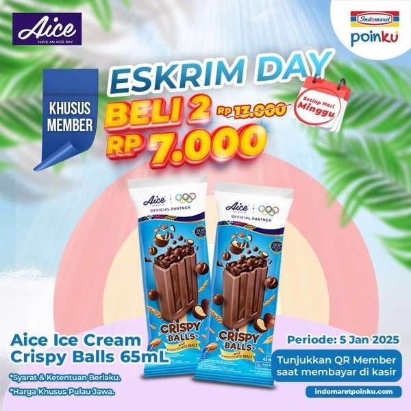 Promo Es Krim di Indomaret 5 Januari 2025