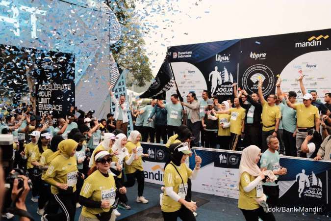 Diikuti 9.200 Pelari, Mandiri Jogja Marathon Beri Hadiah Total Rp 2,5 Miliar