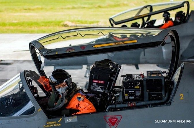 The Jupiters Aerobatic Team meriahkan HUT TNI AU